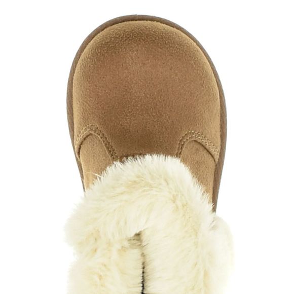 Wonder Nation Baby Girl Shearling Boot, Shoe Size: 2 - Picture 3 of 7